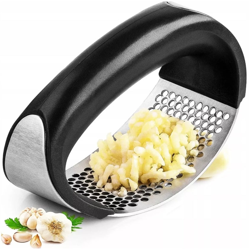 ✨ Espremedor e Amassador de Alho em Aço Inox | Praticidade, Higiene e Durabilidade