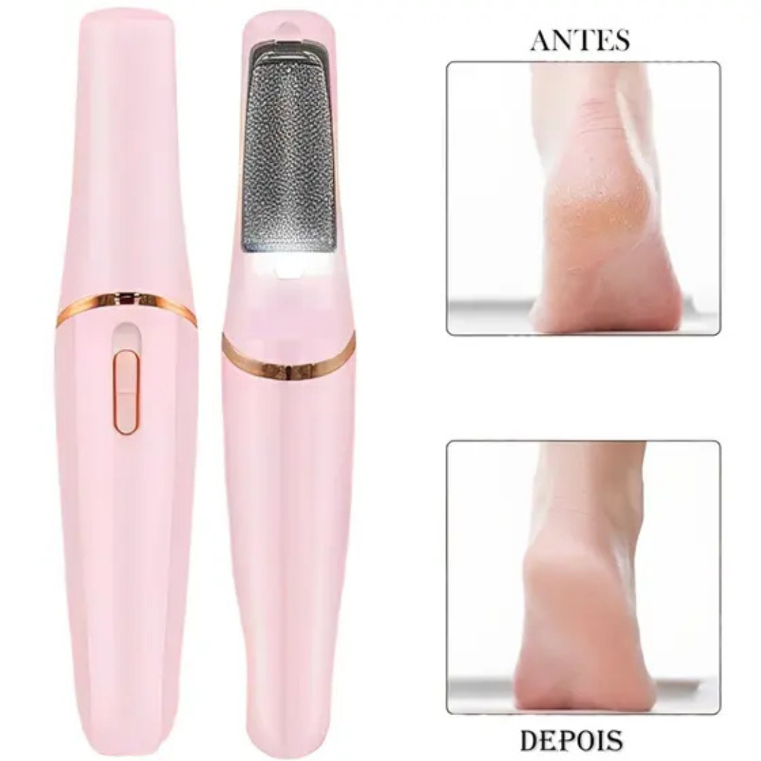 ✨ Lixa de Pé Elétrica Recarregável à Prova D’Água | Pedicure Profissional em Casa