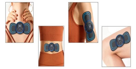 MASSAGEM FACIAL - Led Aparelho Tratamento Com Luz Bivolt EMS (Cores Sortidas)