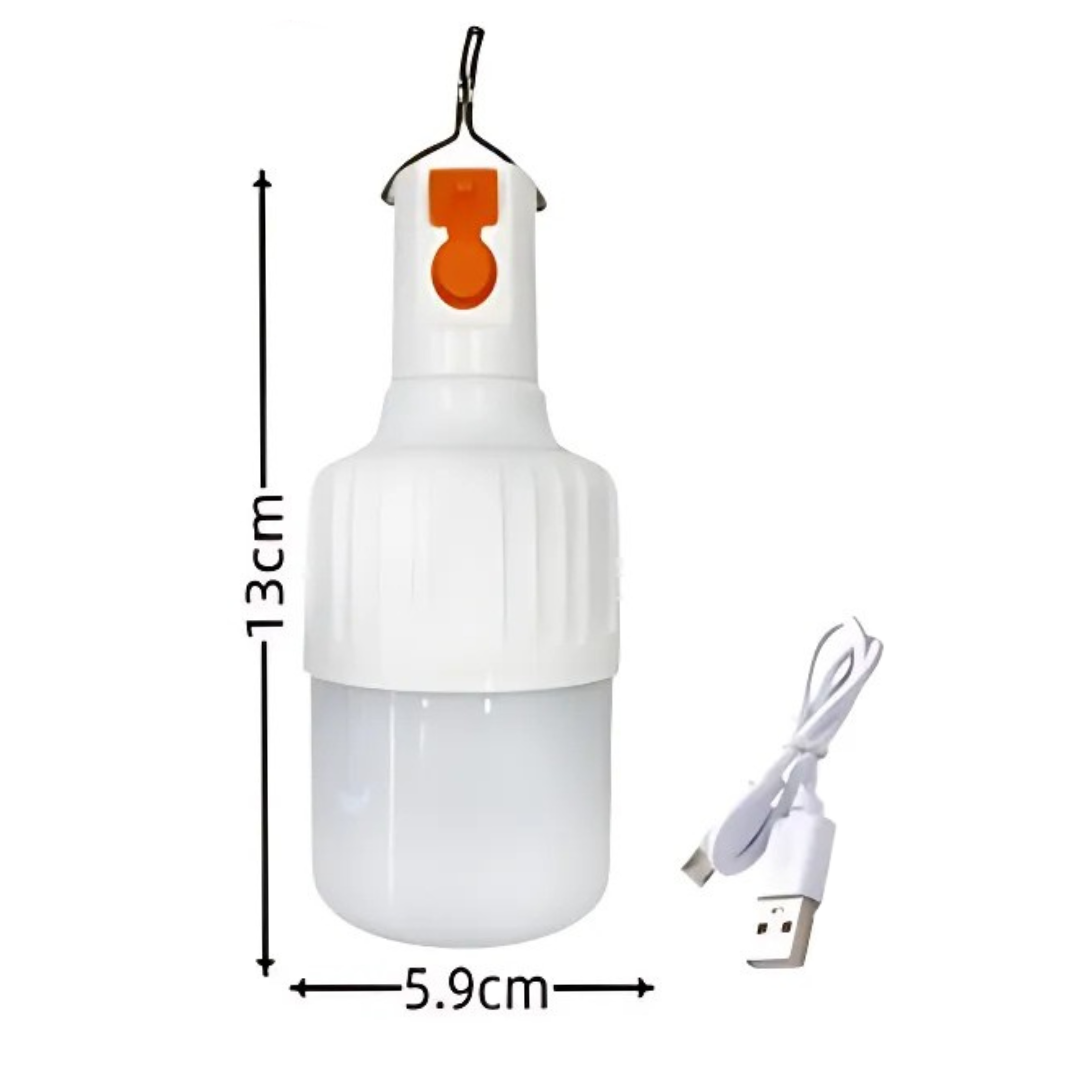 💡 Lâmpada de Emergência LED 15W | Iluminação Automática | Até 4h de Autonomia