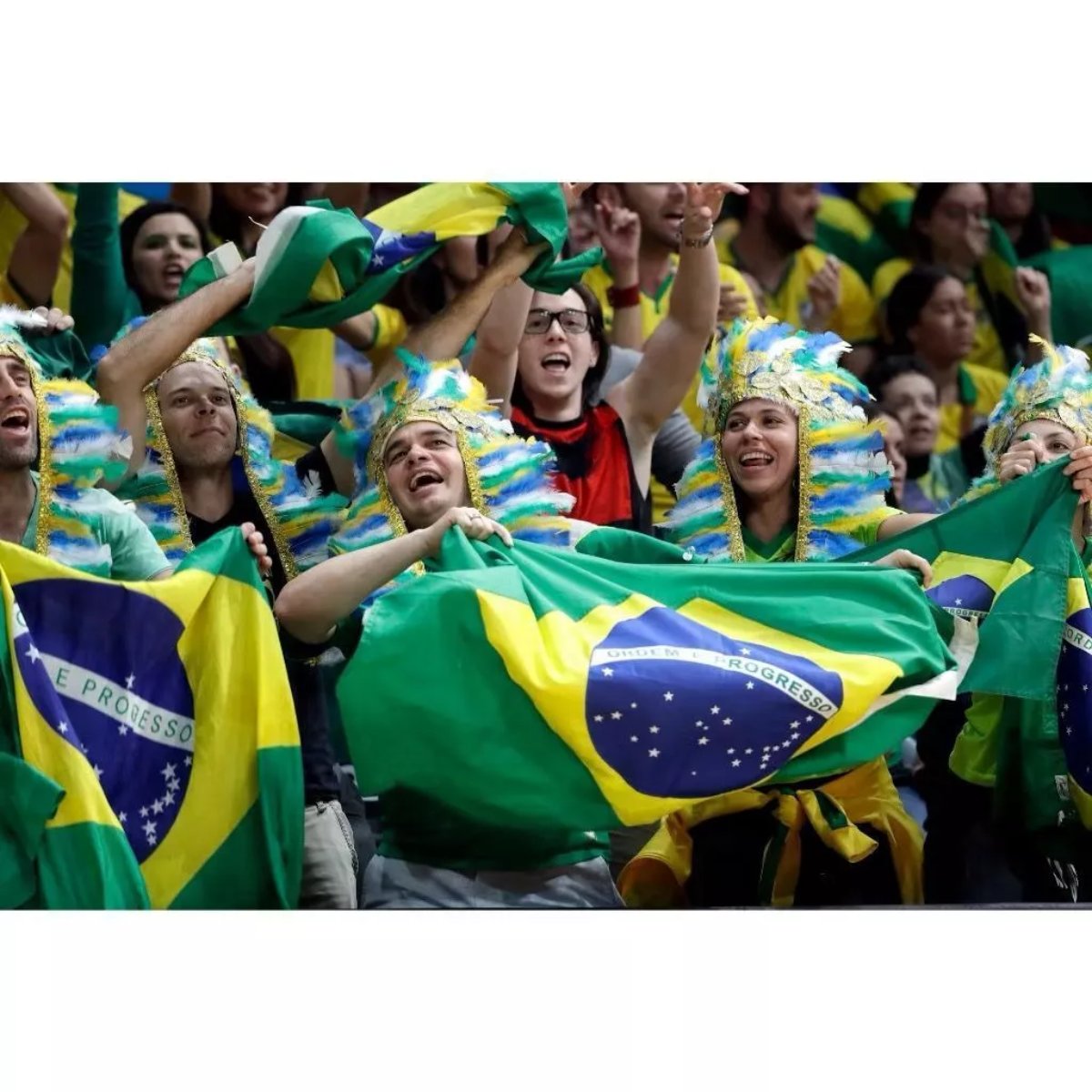 🇧🇷 Kit Torcida Brasil Gigante – Bandeira + Suporte para Carro 🇧🇷