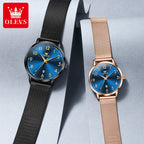 Relógio Feminino OLEVS 5653 Luxury Watch – Elegância para Todas as Ocasiões
