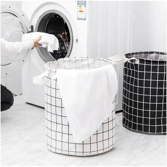 Cesto de Roupa Suja Dobrável – Praticidade e Organização no Seu Dia a Dia