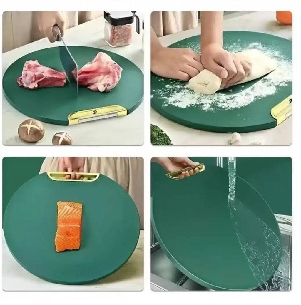 Tábua de Corte de Cozinha Antibacteriana – Antimofo, Resistente e com Alça Prática