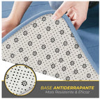 Tapete de Banheiro Premium Antiderrapante em Espuma de Memória – Design em Relevo