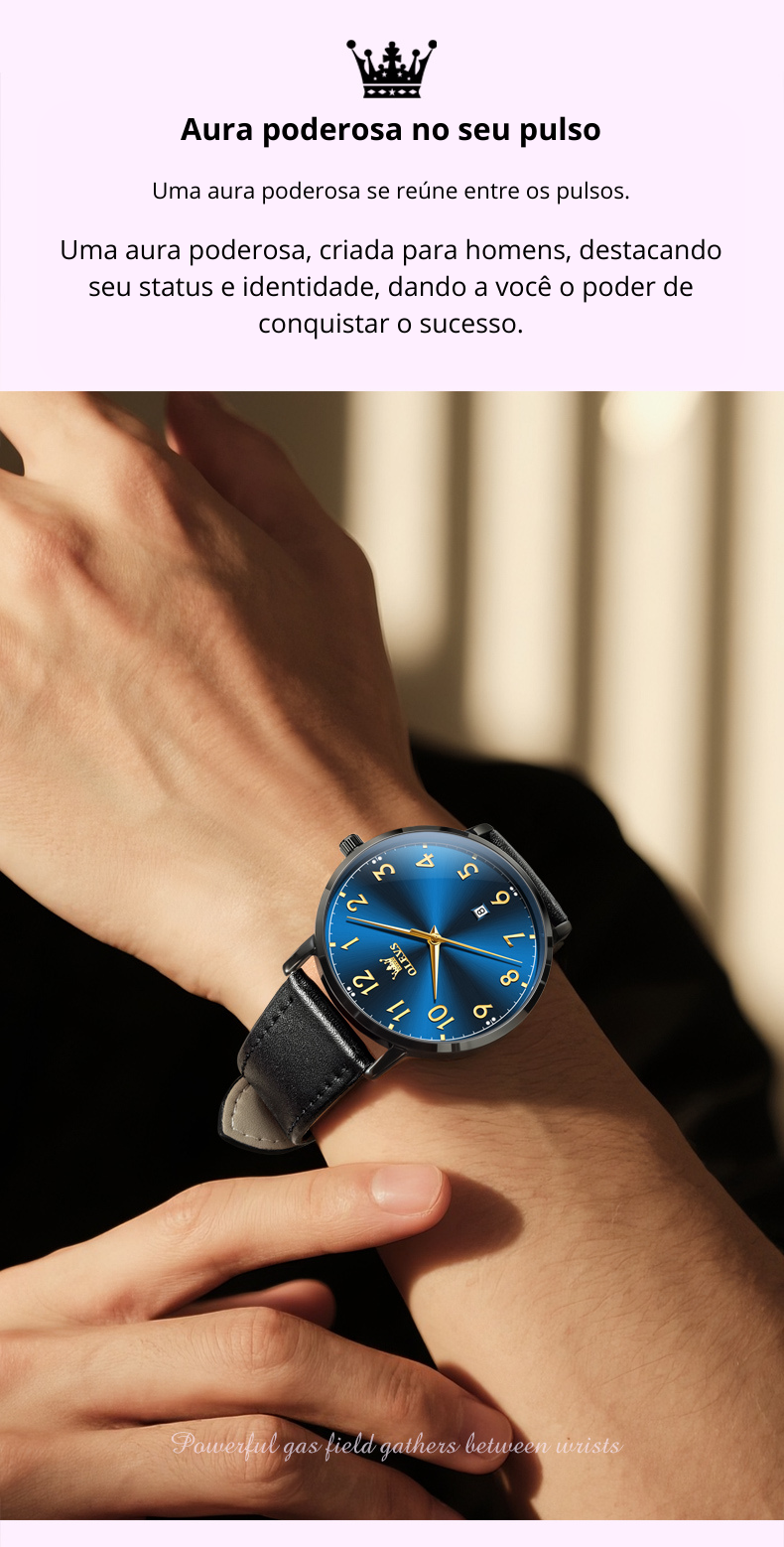 Relógio Feminino/Masculino OLEVS 5653 Luxury Watch – Elegância para Todas as Ocasiões