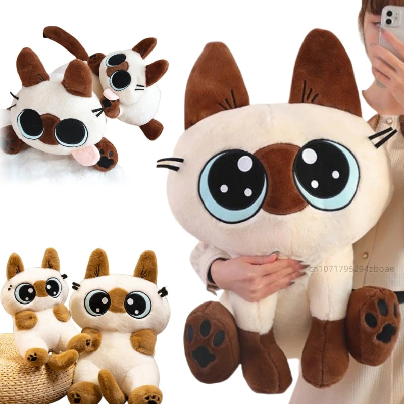 🐱 Pelúcia de Gatinho Super Macio – Boneco Fofo e Aconchegante em Algodão