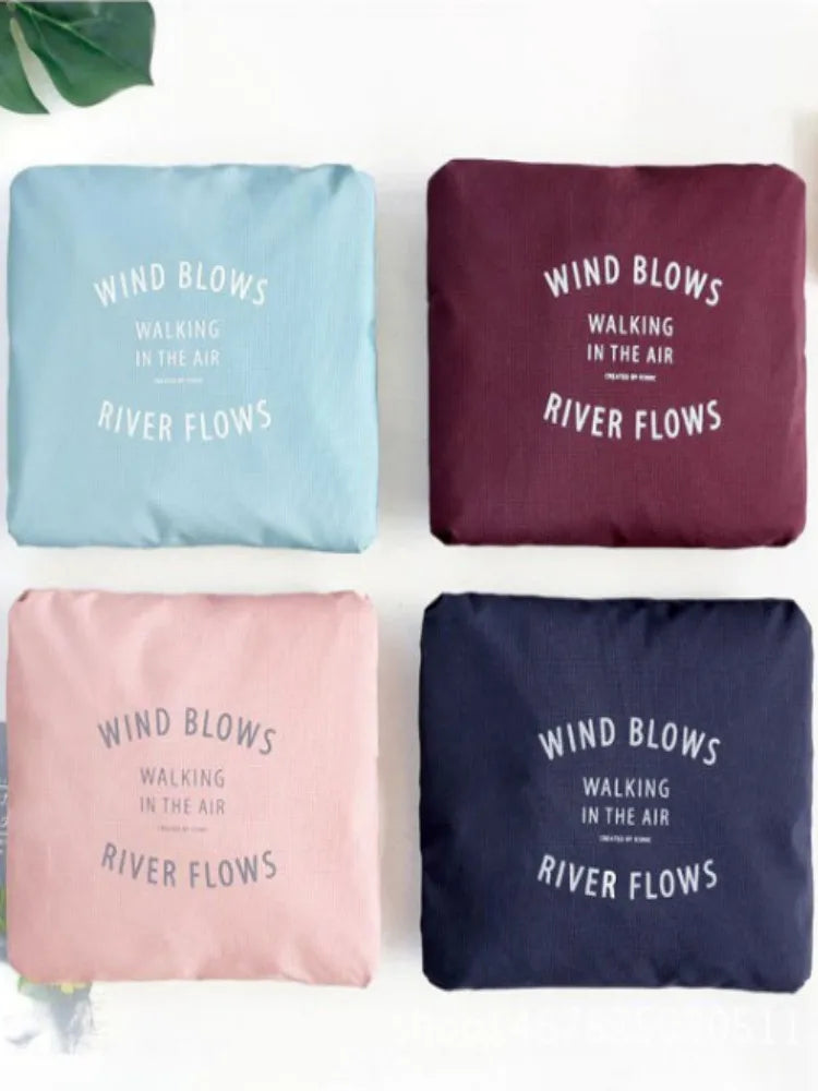 Bolsa de Viagem Dobrável – Leve, Grande Capacidade, Ideal para Avião, Academia e Fim de Semana