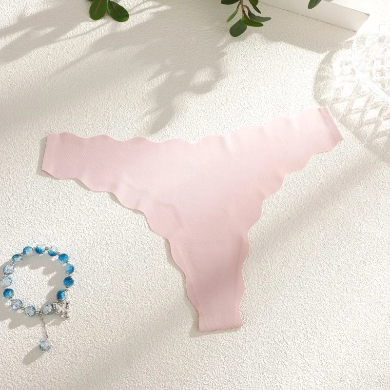 Calcinha Sexy Sem Costura Ice Silk Ultra Fina – Conforto Invisível e Toque Geladinho