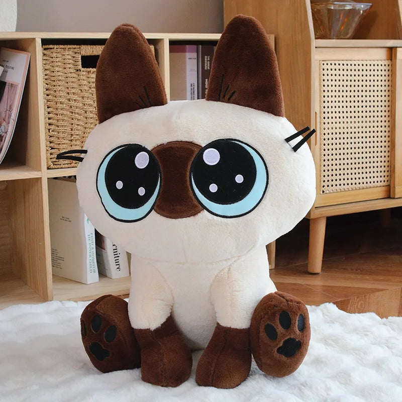 🐱 Pelúcia de Gatinho Super Macio – Boneco Fofo e Aconchegante em Algodão