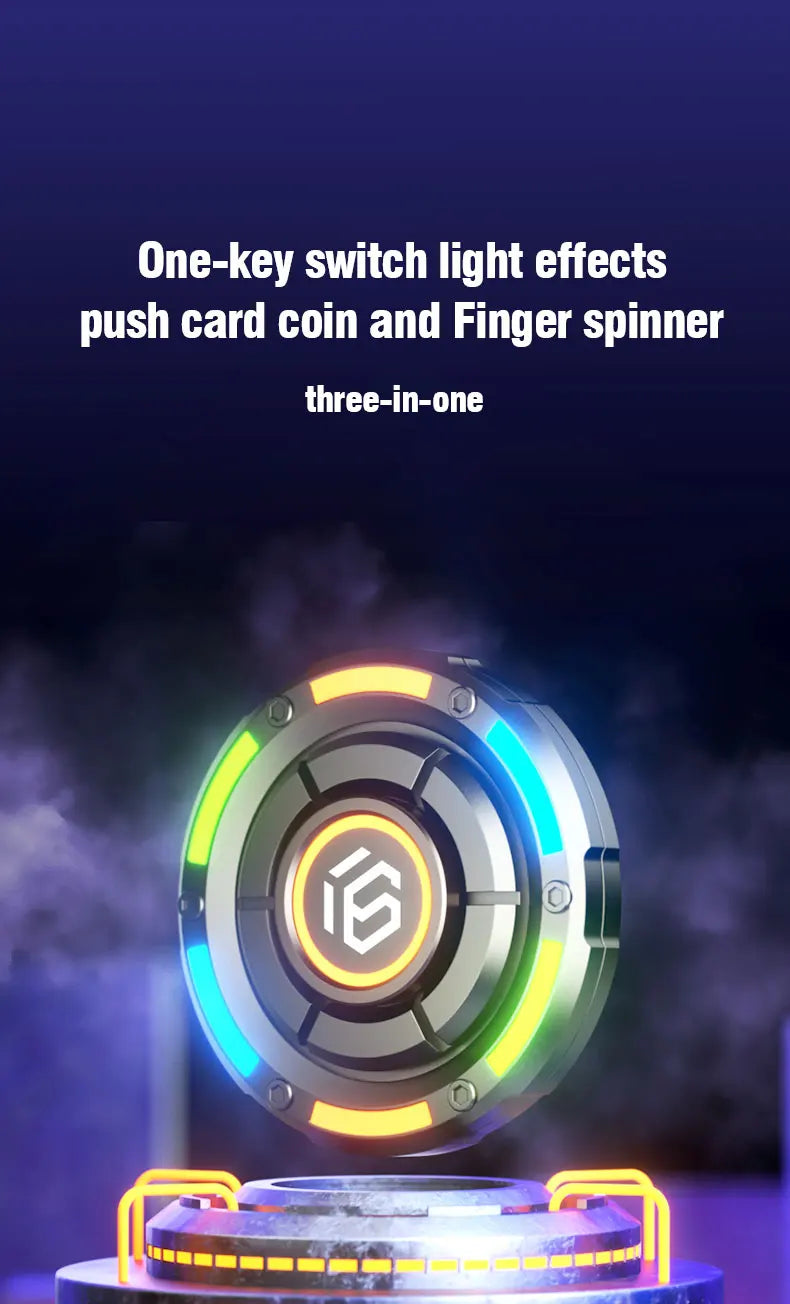 Spinner Magnético EDC Premium – Movimento Suave para Reduzir Ansiedade e Melhorar o Foco