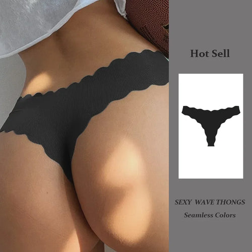 Calcinha Sexy Sem Costura Ice Silk Ultra Fina – Conforto Invisível e Toque Geladinho