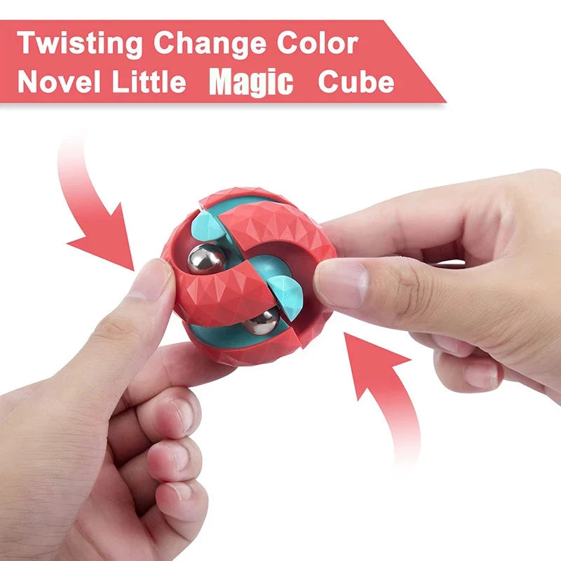 Spinner Orbit Ball – Brinquedo Antiestresse com Trilho Infinito para Ansiedade e Concentração