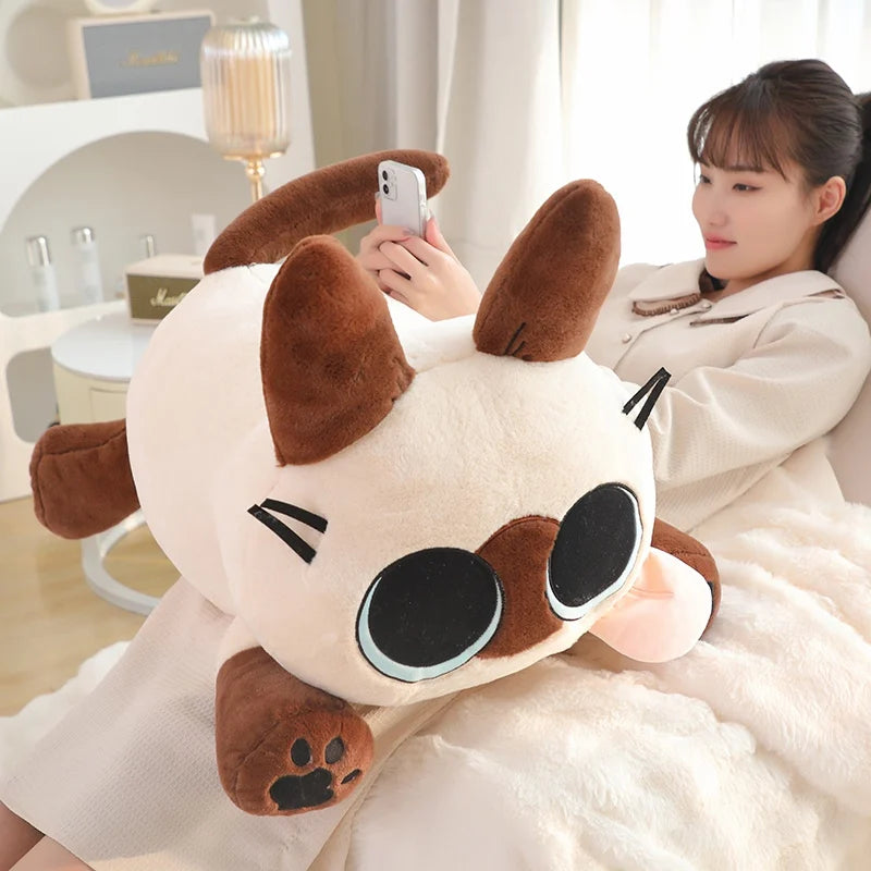 🐱 Pelúcia de Gatinho Super Macio – Boneco Fofo e Aconchegante em Algodão