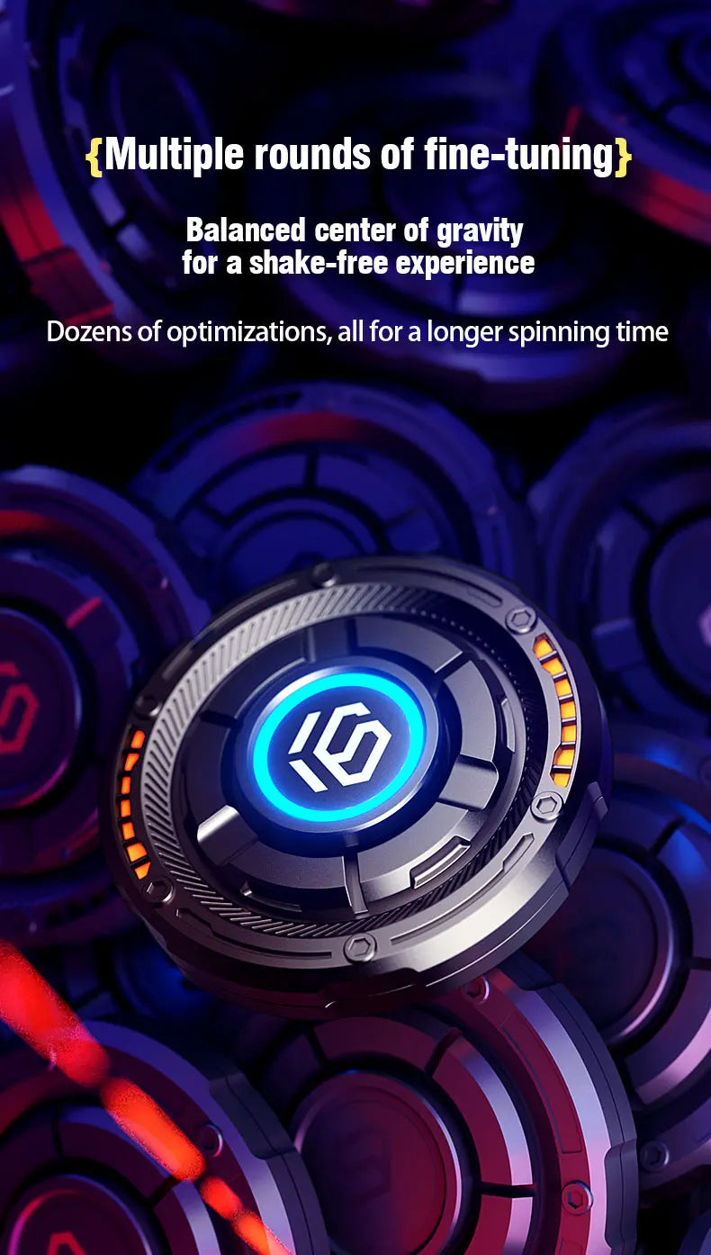 Spinner Magnético EDC Premium – Movimento Suave para Reduzir Ansiedade e Melhorar o Foco