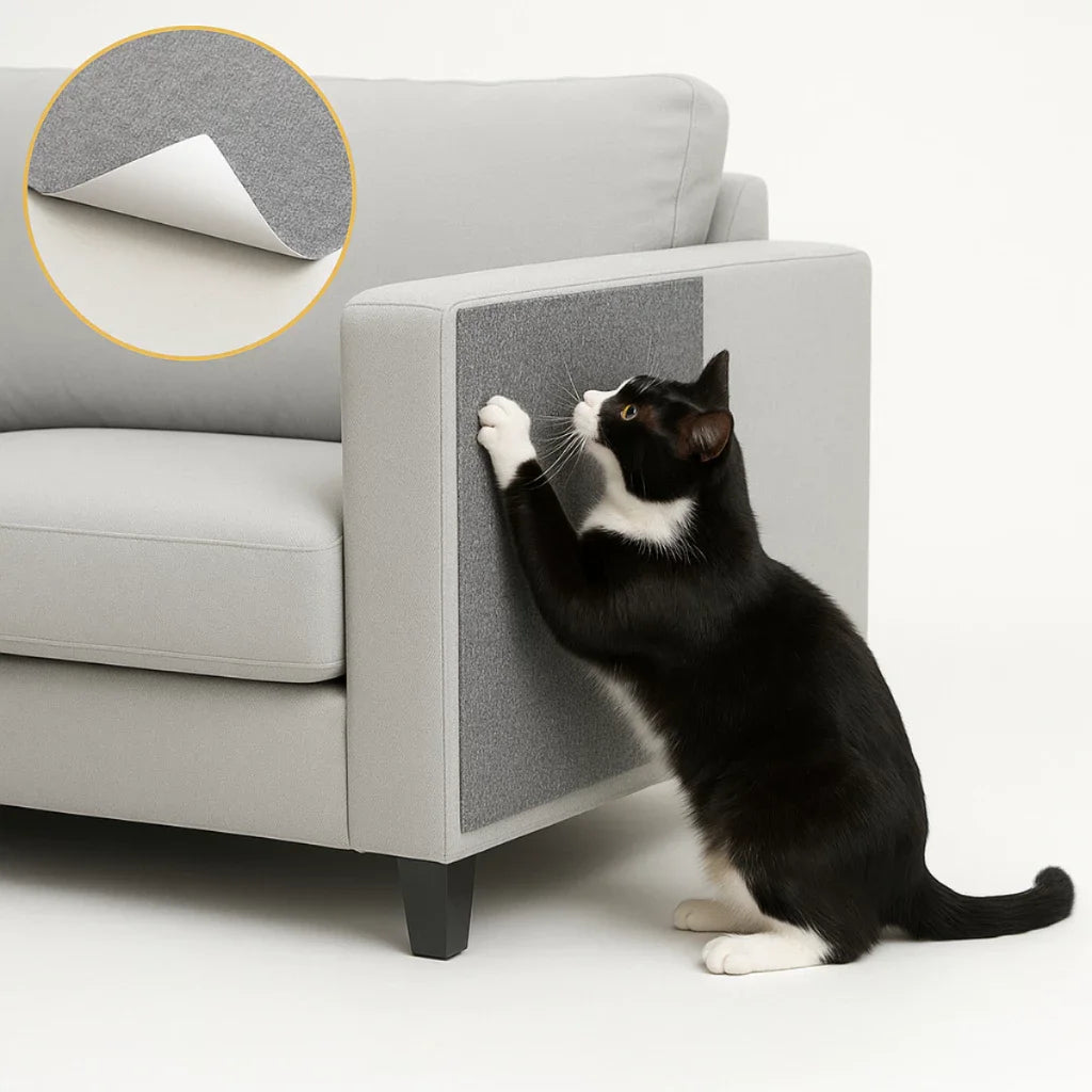 Protetor Anti Arranhões para Gatos – Adesivo para Sofá, Cama e Móveis em Carpete Resistente