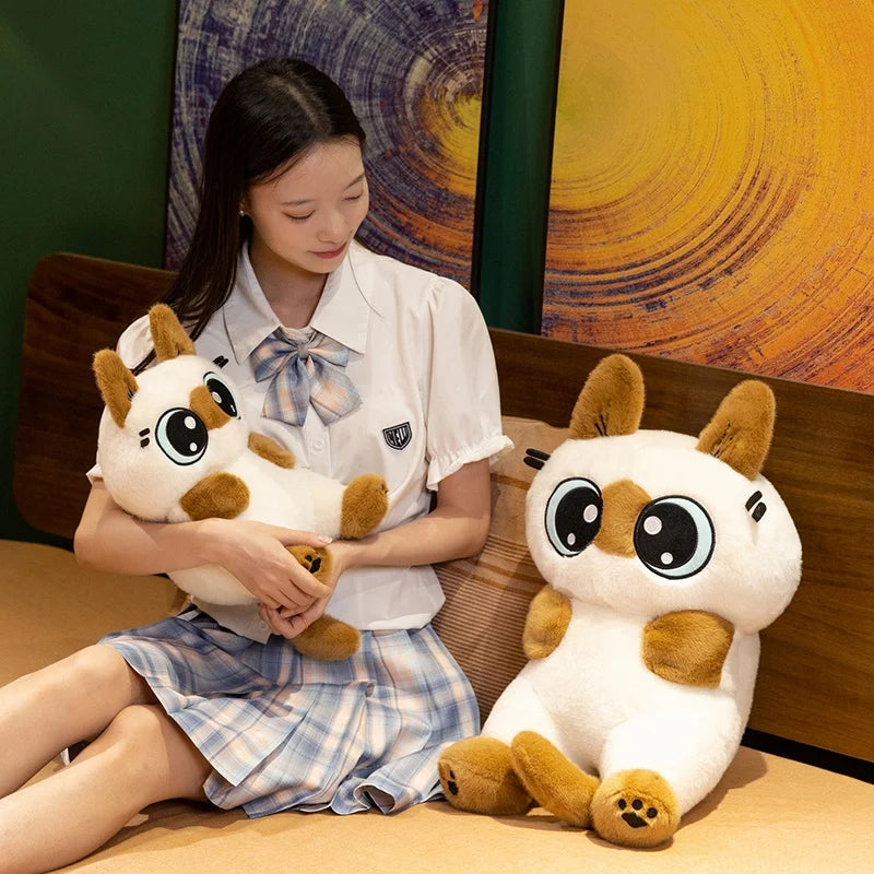 🐱 Pelúcia de Gatinho Super Macio – Boneco Fofo e Aconchegante em Algodão