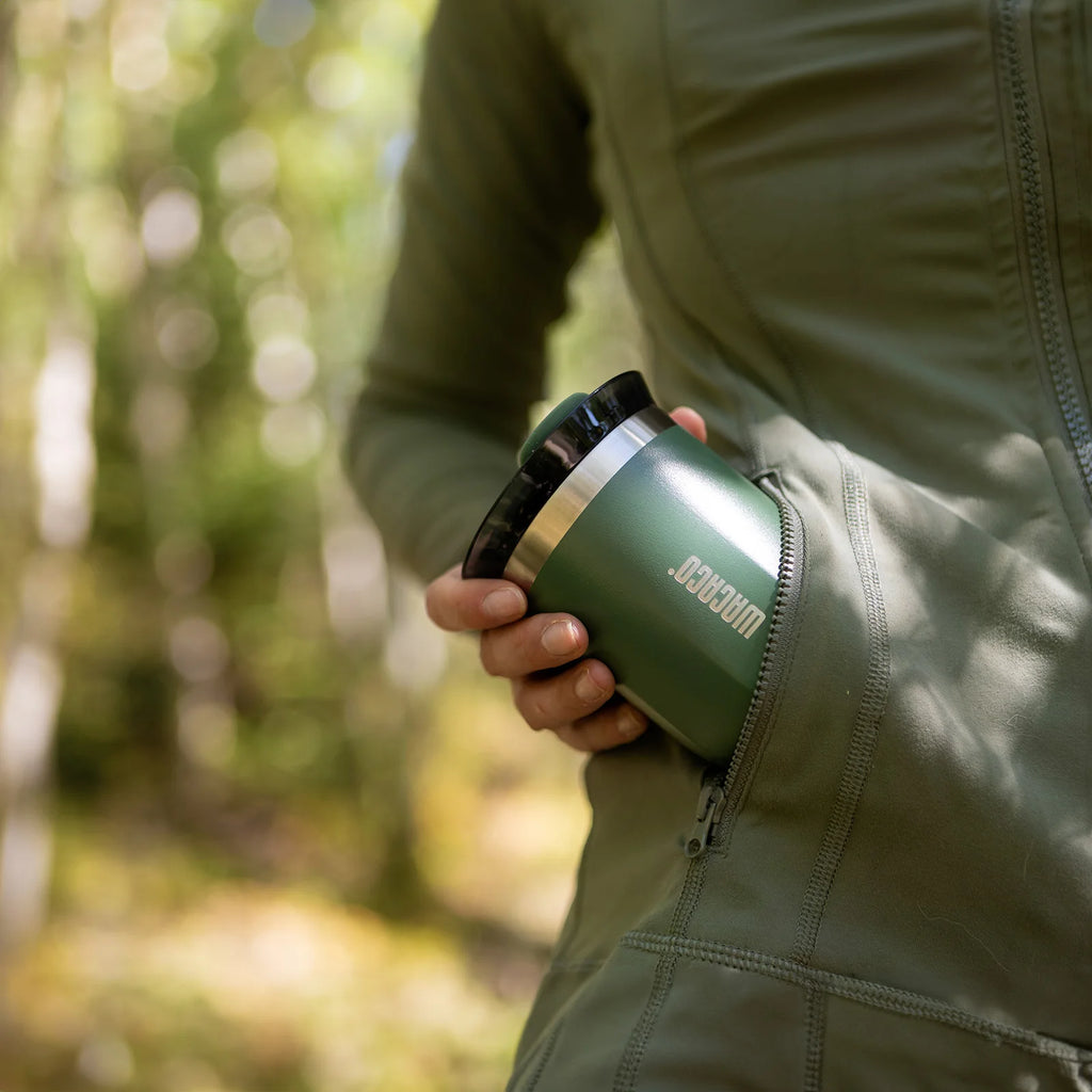 Copo Térmico WACACO Octaroma Inox a Vácuo – Anti Vazamento, Travel Mug Premiu