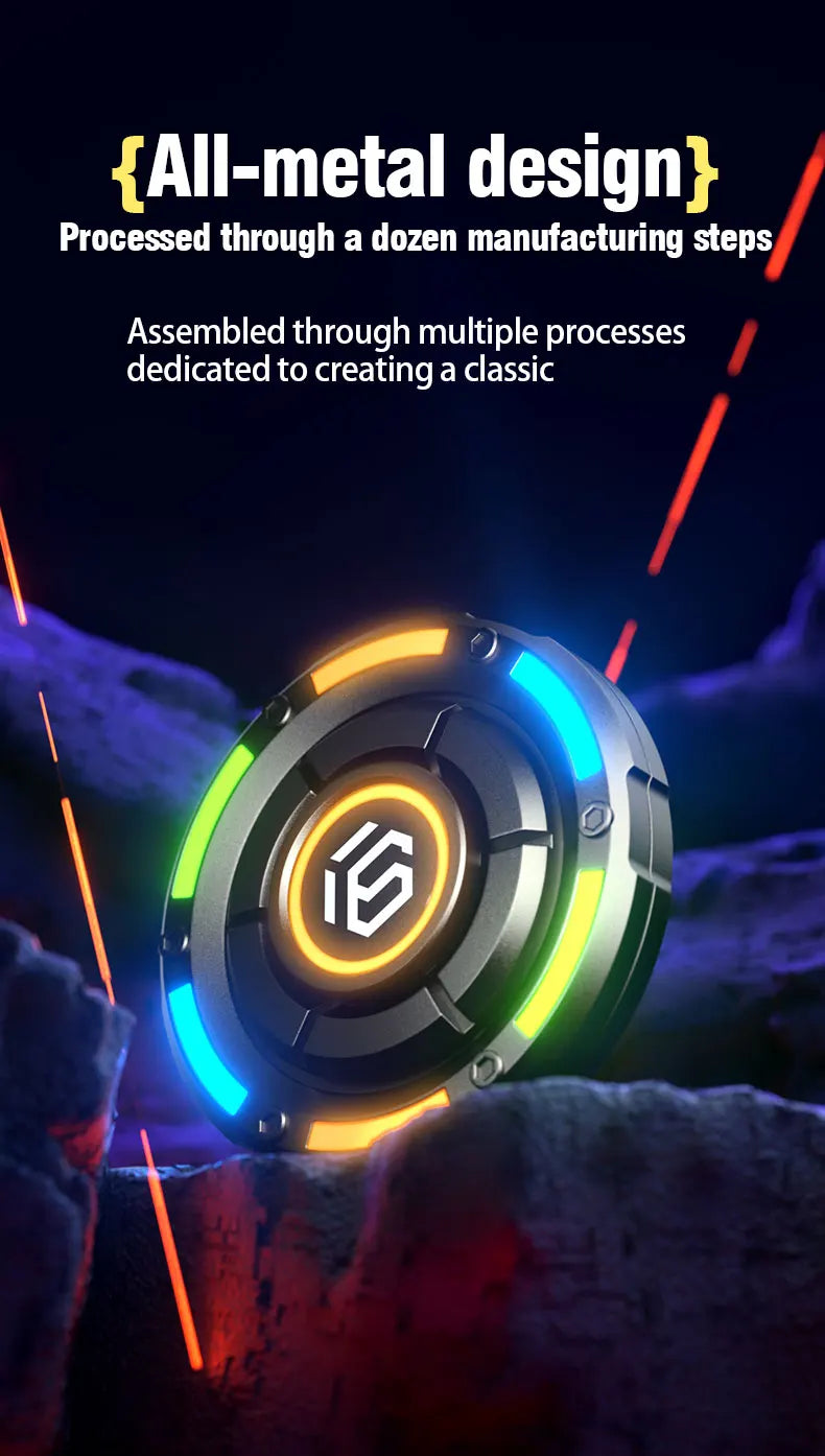 Spinner Magnético EDC Premium – Movimento Suave para Reduzir Ansiedade e Melhorar o Foco