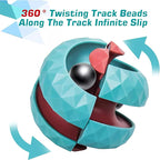 Spinner Orbit Ball – Brinquedo Antiestresse com Trilho Infinito para Ansiedade e Concentração