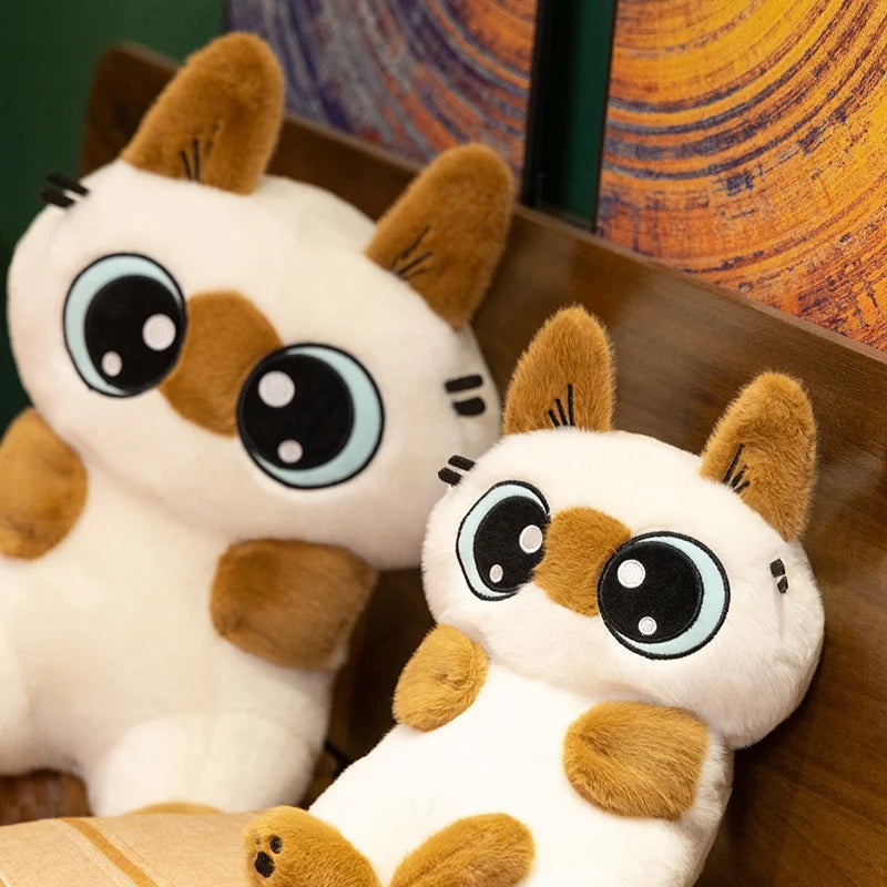 🐱 Pelúcia de Gatinho Super Macio – Boneco Fofo e Aconchegante em Algodão