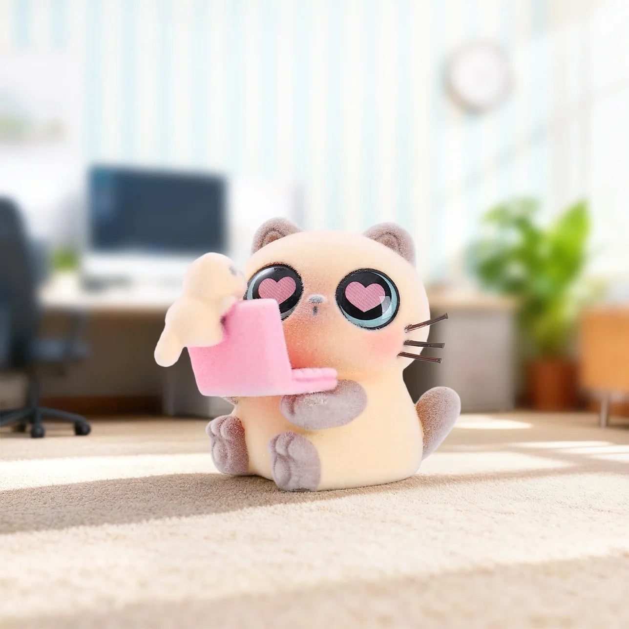 🐱 Blind Box Gatinhos Colecionáveis em Resina – Série Surpresa “Vida dos Gatos” (Edição Limitada)