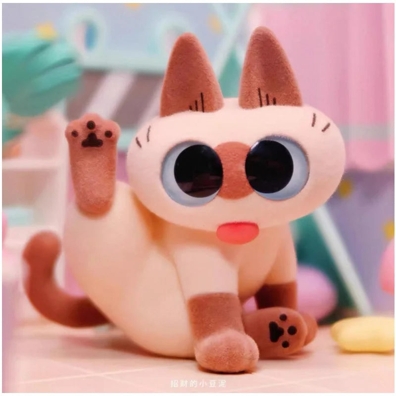 🎁 Blind Box Azuki Can Gatinho Siamês – Série Daily Life V2/V3 | Mini Figure Decorativa