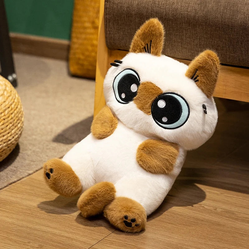 🐱 Pelúcia de Gatinho Super Macio – Boneco Fofo e Aconchegante em Algodão