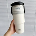 TYESO Tumbler Térmico Inox — Dupla Parede, Quente ou Gelado, Pronto Para Qualquer Jornada