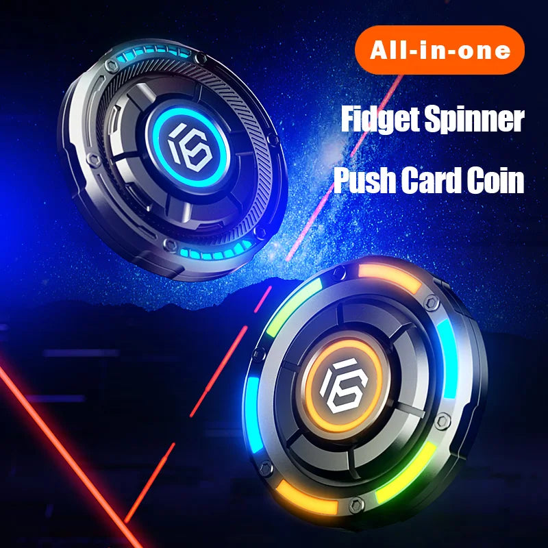 Spinner Magnético EDC Premium – Movimento Suave para Reduzir Ansiedade e Melhorar o Foco