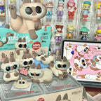 Blind Box Azuki Can Gatinho Siamês – Série Daily Life V2/V3 | Mini Figure Decorativa