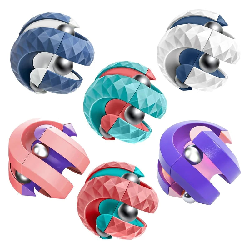 Spinner Orbit Ball – Brinquedo Antiestresse com Trilho Infinito para Ansiedade e Concentração