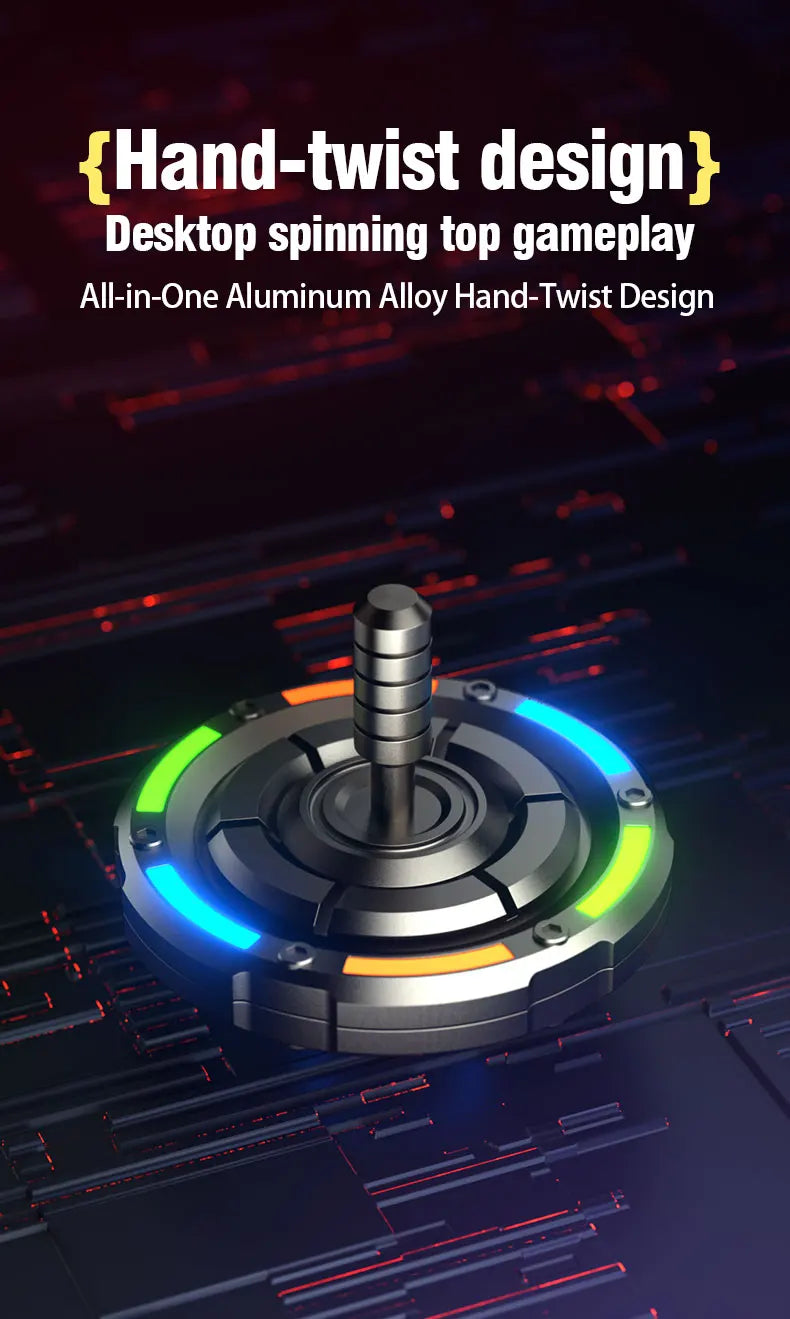 Spinner Magnético EDC Premium – Movimento Suave para Reduzir Ansiedade e Melhorar o Foco