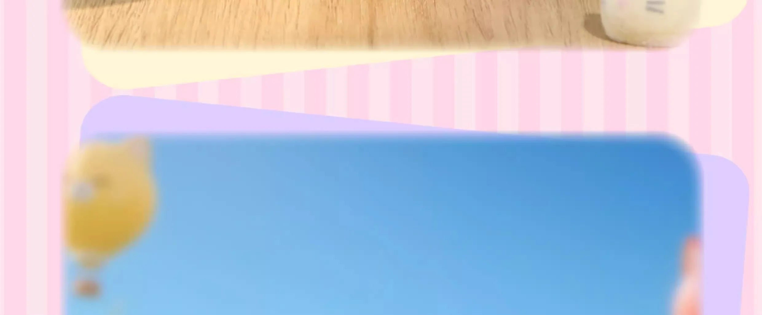 🐱 Azuki Siamese Cat Blind Box – Série Healing Moments | Ímã de Geladeira & Mini Figure Decorativa