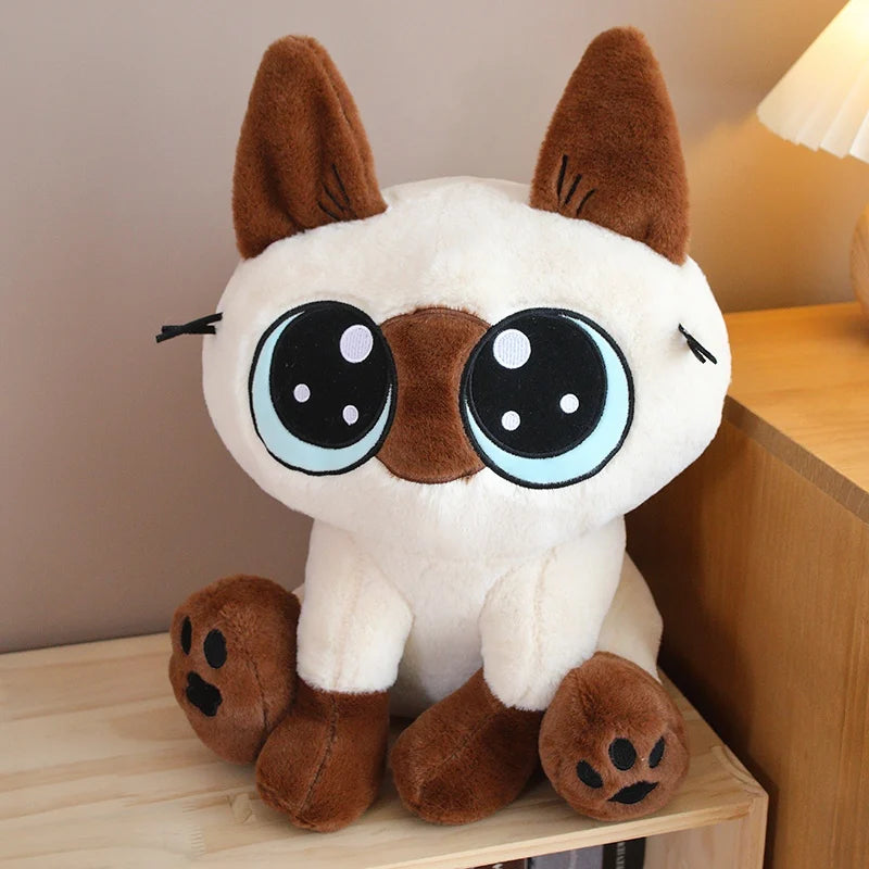 🐱 Pelúcia de Gatinho Super Macio – Boneco Fofo e Aconchegante em Algodão