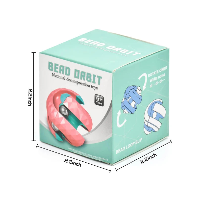 Spinner Orbit Ball – Brinquedo Antiestresse com Trilho Infinito para Ansiedade e Concentração