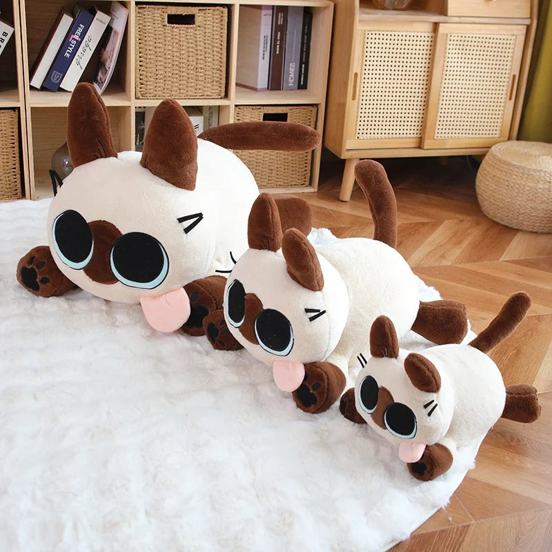 🐱 Pelúcia de Gatinho Super Macio – Boneco Fofo e Aconchegante em Algodão