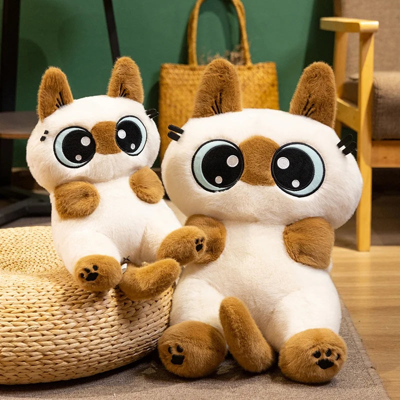 🐱 Pelúcia de Gatinho Super Macio – Boneco Fofo e Aconchegante em Algodão