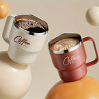 Caneca 400ml — Dupla Parede, Sem Vazamento, Perfeita Para Qualquer Rotina