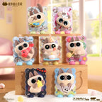 Azuki Siamese Cat Blind Box – Série Healing Moments | Ímã de Geladeira e Mini Figure Decorativa