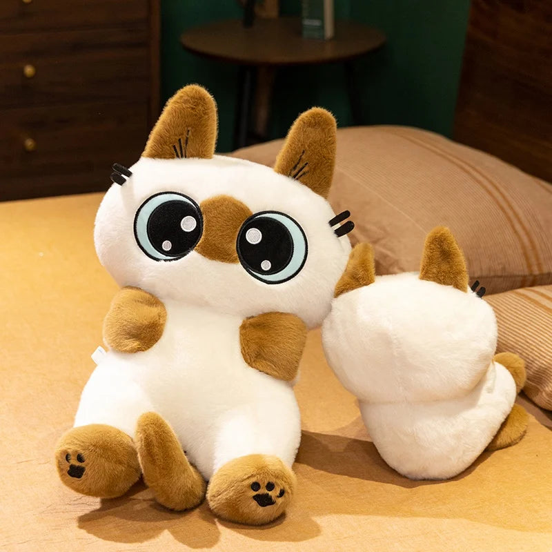 🐱 Pelúcia de Gatinho Super Macio – Boneco Fofo e Aconchegante em Algodão