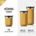 Copo Térmico WACACO Octaroma Inox a Vácuo – Anti Vazamento, Travel Mug Premiu