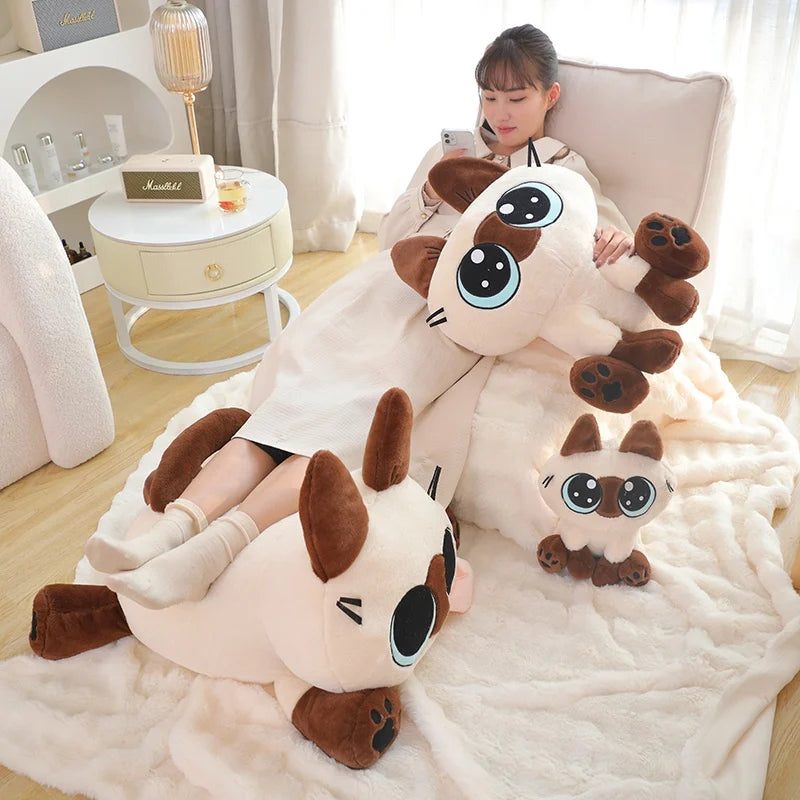 🐱 Pelúcia de Gatinho Super Macio – Boneco Fofo e Aconchegante em Algodão