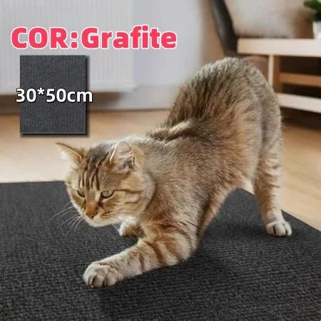 Protetor Anti Arranhões para Gatos – Adesivo para Sofá, Cama e Móveis em Carpete Resistente