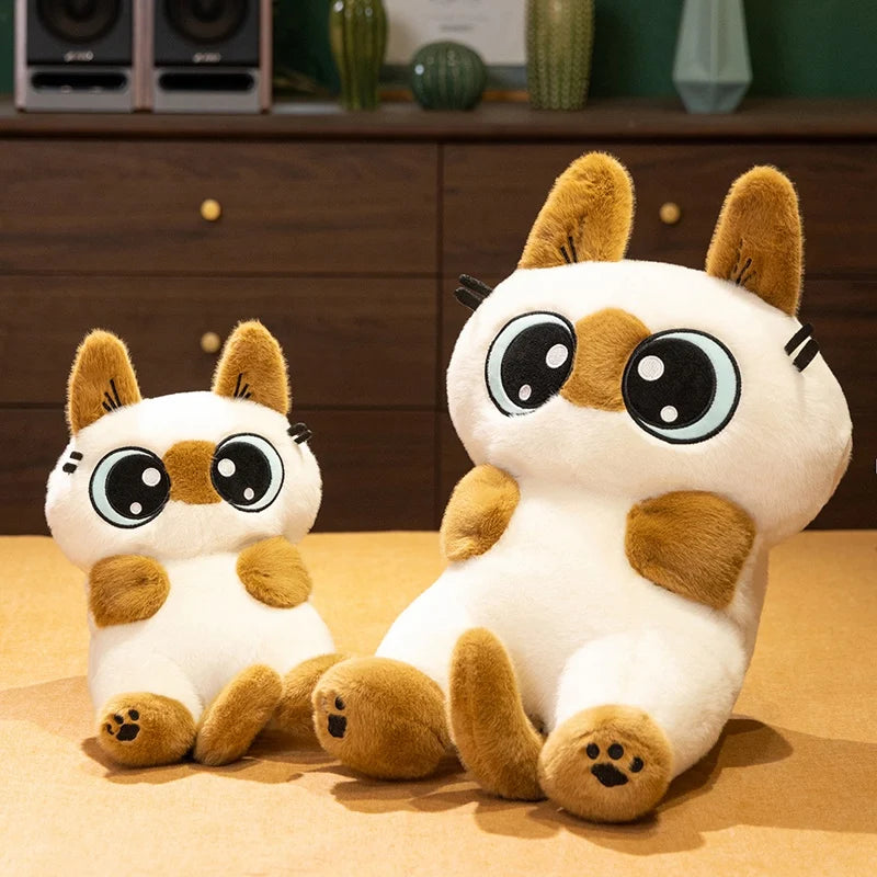 🐱 Pelúcia de Gatinho Super Macio – Boneco Fofo e Aconchegante em Algodão