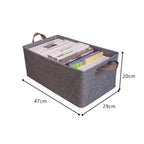 Organizador de Calças com Suporte de Aço – Caixa Dobrável Resistente para Guarda-Roupa