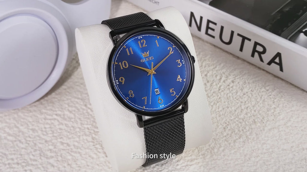 Relógio Feminino/Masculino OLEVS 5653 Luxury Watch – Elegância para Todas as Ocasiões