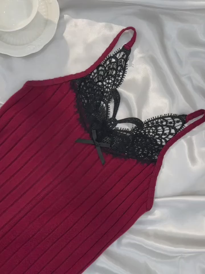 Body Feminino Sexy Renda com Bordado de Borboleta